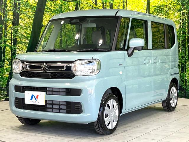 スペーシア ハイブリッドＧ　届出済未使用車　セーフティサポート　両側スライドドア　コーナーセンサー　スマートキー　ＬＥＤヘッドライト　オートハイビーム　車線逸脱警報装置　オートライト　オートエアコン　バニティミラー　盗難防止装置（25枚目）