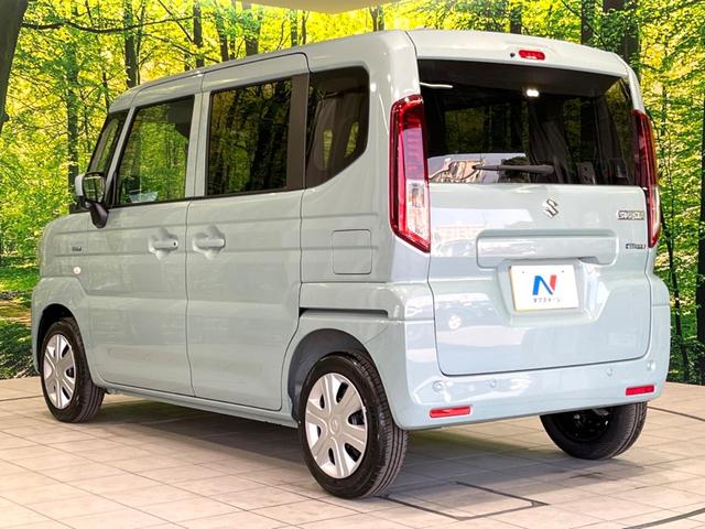 スペーシア ハイブリッドＧ　届出済未使用車　セーフティサポート　両側スライドドア　コーナーセンサー　スマートキー　ＬＥＤヘッドライト　オートハイビーム　車線逸脱警報装置　オートライト　オートエアコン　バニティミラー　盗難防止装置（27枚目）