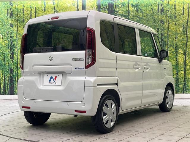 スペーシア ハイブリッドＧ　純正ＳＤナビ　衝突被害軽減システム　禁煙車　コーナーセンサー　スマートキー　ＬＥＤヘッド　オートハイビーム　車線逸脱警報　オートライト　オートエアコン　Ｂｌｕｅｔｏｏｔｈ　ＣＤ　ＤＶＤ再生　フルセグ（17枚目）