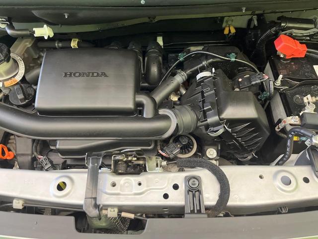 N-BOX G 禁煙車 SDナビ ETC ドラレコ Bluetooth再生 ホンダセンシング アダプティブクルーズ コーナーセンサー 車線逸脱警報 横滑り防止装置 ステアリングスイッチ スマートキー オートエアコン(18枚目)