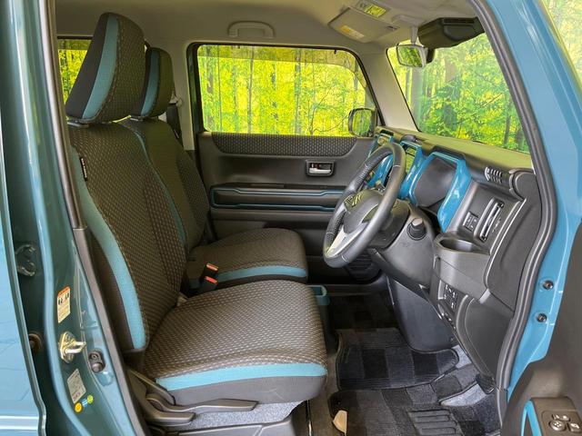 ハスラー ハイブリッドＸ　禁煙車　純正９型ナビ　全周囲カメラ　ドラレコ　ＥＴＣ　ブルー　フルセグＴＶ　シートヒーター（前席）　コーナーセンサー　スマートキー　ステアリングスイッチ　ＬＥＤヘッドライト　純正１５インチアルミ（8枚目）