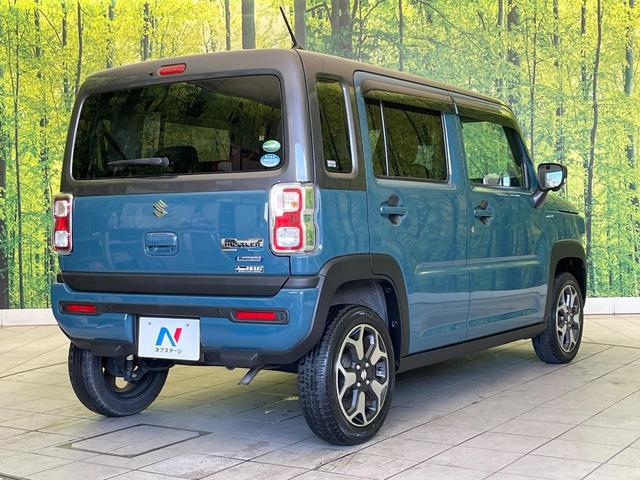 ハスラー ハイブリッドＸ　禁煙車　純正９型ナビ　全周囲カメラ　ドラレコ　ＥＴＣ　ブルー　フルセグＴＶ　シートヒーター（前席）　コーナーセンサー　スマートキー　ステアリングスイッチ　ＬＥＤヘッドライト　純正１５インチアルミ（17枚目）