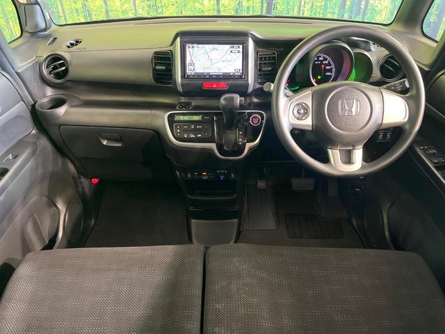 N-BOX G SSパッケージ 禁煙車 SDナビ バックカメラ ETC Bluetooth再生 両側電動スライドドア シートヒーター(前席) ステアリングスイッチ HIDヘッドライト シティブレーキアクティブシステム(2枚目)