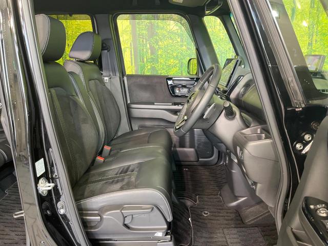 N-BOXカスタム Lターボ 禁煙車 純正9型ナビ バックカメラ ドラレコ ETC Bluetooth再生 両側電動スライドドア フルセグTV オートブレーキホールド シートヒーター(前席) パドルシフト ハーフレザーシート(8枚目)