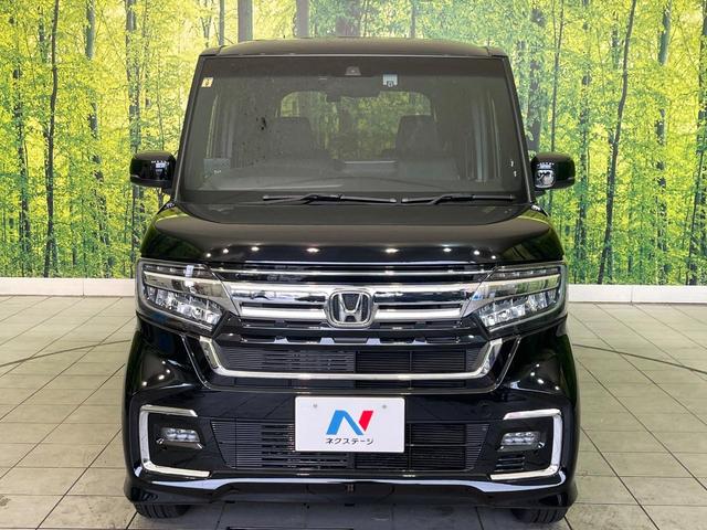 N-BOXカスタム Lターボ 禁煙車 純正9型ナビ バックカメラ ドラレコ ETC Bluetooth再生 両側電動スライドドア フルセグTV オートブレーキホールド シートヒーター(前席) パドルシフト ハーフレザーシート(14枚目)