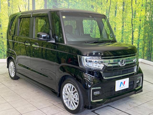 N-BOXカスタム Lターボ 禁煙車 純正9型ナビ バックカメラ ドラレコ ETC Bluetooth再生 両側電動スライドドア フルセグTV オートブレーキホールド シートヒーター(前席) パドルシフト ハーフレザーシート(16枚目)