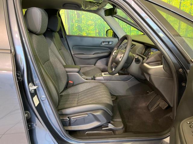 フィット e:HEVホーム 登録済未使用車 ホンダセンシング アダプティブクルーズ オートブレーキホールド オートエアコン スマートキー コーナーセンサー ハーフレザーシート LEDヘッドライト ステアリングスイッチ(8枚目)