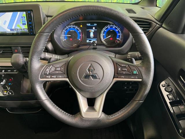 デリカミニ Ｔ　プレミアム　禁煙車　ＳＤナビ　全方位カメラ　ＥＴＣ　両側電動スライドドア　シートヒーター　プロパイロット　ステアリングヒーター　エマージェンシーブレーキ　オートエアコン　純正１５インチアルミ　スマートキー（12枚目）