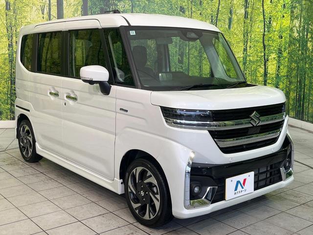スペーシアカスタム ハイブリッドＸＳ　禁煙車　純正９型ディスプレイオーディオ　全方囲カメラ　両側電動スライドドア　ステアリングヒーター　スマートキー　ＬＥＤヘッド　シートヒーター　アダプティブクルーズ　セーフティサポート　フルセグＴＶ（17枚目）