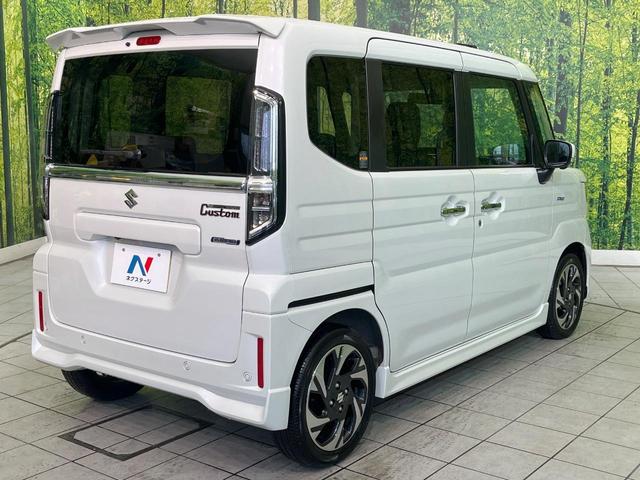 スペーシアカスタム ハイブリッドＸＳ　禁煙車　純正９型ディスプレイオーディオ　全方囲カメラ　両側電動スライドドア　ステアリングヒーター　スマートキー　ＬＥＤヘッド　シートヒーター　アダプティブクルーズ　セーフティサポート　フルセグＴＶ（18枚目）
