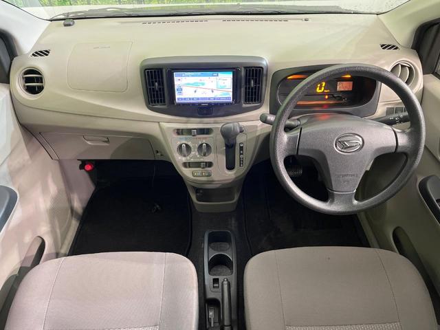 ミライース Ｌ　禁煙車　ＳＤナビ　ドラレコ　ＣＤ／ＤＶＤ再生　キーレス　アイドリングストップ　ＴＶ　エアコン　衝突安全ボディ　純正１４インチホイール（2枚目）