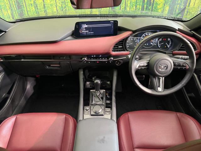 ＭＡＺＤＡ３ファストバック ２０Ｓプロアクティブ　ツーリングセレクション　禁煙車　純正１０型マツコネナビ　全方位カメラ　ＢＯＳＥサウンド　レザーＰＫＧ　スマートブレーキサポート　ＬＥＤヘッド　ステアリングヒーター　スマートキー　シートヒーター　アダプティブクルーズ（2枚目）
