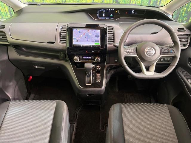 セレナ ハイウェイスターＶ　禁煙車　８型ＳＤナビ　全方位カメラ　フリップダウンモニター　ＥＴＣ　プロパイロット　両側電動スライドドア　ドラレコ　スマートキー　ダブルエアコン　オートライト　Ｂｌｕｅｔｏｏｔｈ接続　フルセグＴＶ（2枚目）