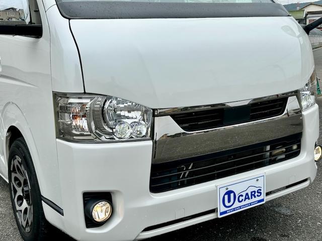 ハイエースバン スーパーGL ダークプライムII 4WD 2.8ディーゼルターボ 5ドア ローダウン バッドフェイス 17インチAW パナソニック9型ナビ フルセグTV ブルーレイ Bluetooth バックモニター内臓ルームミラー ETC ドラレコ(11枚目)