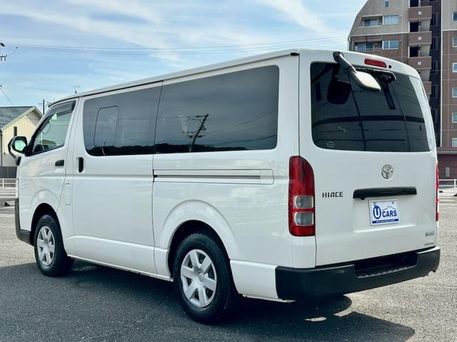 ハイエースバン ロングＤＸ　４ＷＤ　２．８ディーゼルターボ　Ｗエアコン　電格ミラー　純正ナビ　ワンセグＴＶ　Ｂｌｕｅｔｏｏｔｈ　バックカメラ　ＴＳＳ　Ｗエアバッグ（9枚目）