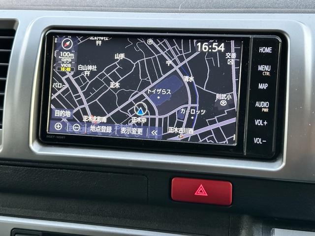 ハイエースバン ロングスーパーＧＬ　５ドアバン２．８ディーゼルＴ　スーパーＧＬロング　ＴＲＤフロントスポイラー純正フルセグナビ　フリップダウンモニター　ＴＳＳ　純正ＬＥＤヘッド　新品シートカバー　新品コンビハンドル（34枚目）