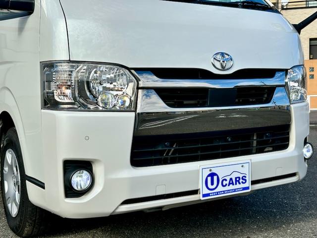 ハイエースバン スーパーＧＬ　ダークプライムＩＩ　５Ｄ２．８ＤＴスーパーＧＬダークプライムＩＩロング　フロント＆バックソナー　Ｗエアバッグ　純正コンビハンドル（12枚目）