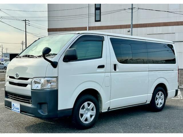 ハイエースバン ロングDX 5ドアバン3.0ディーゼルT DXロング 4WD 純正ナビ Bluetooth バックカメラ Wエアバッグ(7枚目)