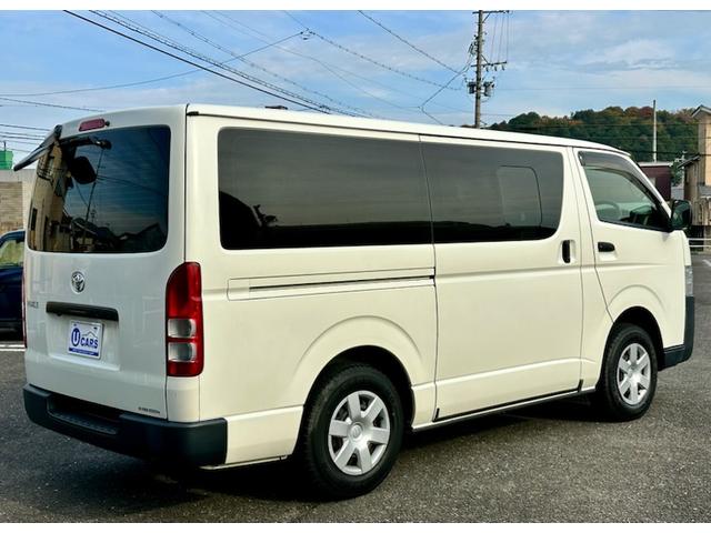 ハイエースバン ロングDX 5ドアバン3.0ディーゼルT DXロング 4WD 純正ナビ Bluetooth バックカメラ Wエアバッグ(8枚目)