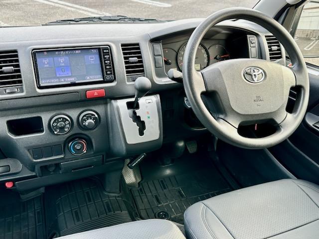 ハイエースバン ロングDX 5ドアバン3.0ディーゼルT DXロング 4WD 純正ナビ Bluetooth バックカメラ Wエアバッグ(21枚目)