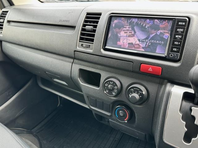 ハイエースバン ロングDX 5ドアバン3.0ディーゼルT DXロング 4WD 純正ナビ Bluetooth バックカメラ Wエアバッグ(33枚目)