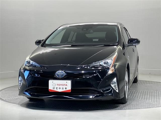 プリウス Aツーリングセレクション スマキー イモビライザー バックモニター クルコン LEDヘッドライト DVD視聴可 ETC ナビTV メモリーナビゲーション 横滑り防止機能 キーフリ アルミ AAC AUX ABS パワステ(2枚目)