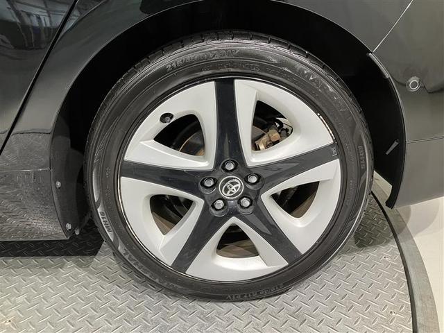 プリウス Aツーリングセレクション スマキー イモビライザー バックモニター クルコン LEDヘッドライト DVD視聴可 ETC ナビTV メモリーナビゲーション 横滑り防止機能 キーフリ アルミ AAC AUX ABS パワステ(8枚目)