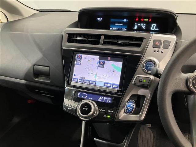 プリウスα Ｓ　スマキ－　リモコンキー　横滑り防止装置付き　ＰＷ　Ｂカメラ　ナビ・ＴＶ　サイドエアＢ　ワンオナ　ドライブレコーダー　ＥＴＣ車載器　ＡＢＳ付き　アルミホイール　メモリーナビゲーション　パワーステアリング（18枚目）