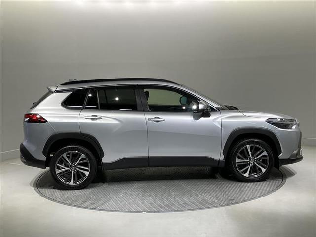 カローラクロス ハイブリッド Z 衝突軽減B フルセグテレビ スマキ- ワンオーナ Bモニター アクティブクルーズコントロール アイドリングストップ イモビ LED AC 運転席Pシート キーレス パワステ アルミ エアバッグ ABS(3枚目)