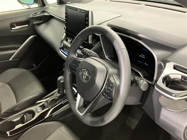 カローラクロス ハイブリッド Z 衝突軽減B フルセグテレビ スマキ- ワンオーナ Bモニター アクティブクルーズコントロール アイドリングストップ イモビ LED AC 運転席Pシート キーレス パワステ アルミ エアバッグ ABS(13枚目)