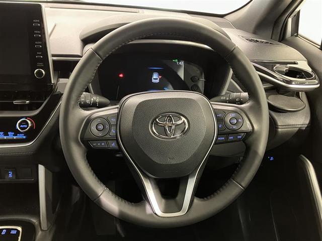 カローラクロス ハイブリッド Z 衝突軽減B フルセグテレビ スマキ- ワンオーナ Bモニター アクティブクルーズコントロール アイドリングストップ イモビ LED AC 運転席Pシート キーレス パワステ アルミ エアバッグ ABS(18枚目)