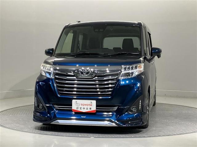 ルーミー カスタムＧ　Ｓ　衝突軽減ブレーキシステム　エアロ　地デジＴＶ　スマートキ－　両側電動Ｄ　ドラレコ付き　ＬＥＤライト　１オナ　Ｂモニター　パワステ　ＶＳＣ　クルコン　ＥＴＣ　オートエアコン　ナビＴＶ　アルミホイール（2枚目）