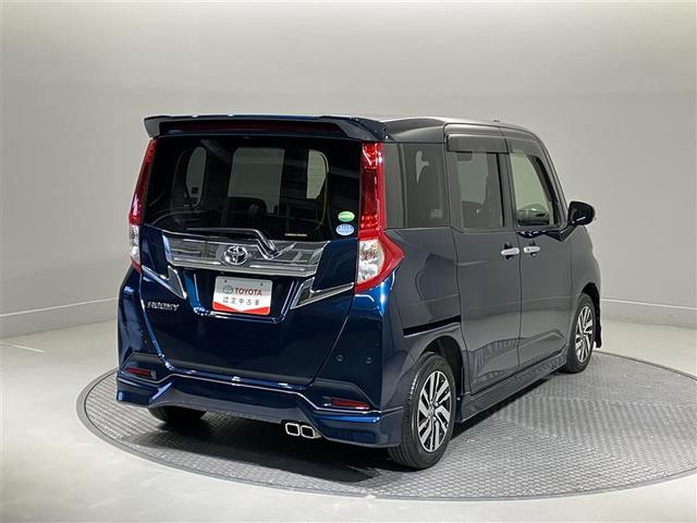 ルーミー カスタムＧ　Ｓ　衝突軽減ブレーキシステム　エアロ　地デジＴＶ　スマートキ－　両側電動Ｄ　ドラレコ付き　ＬＥＤライト　１オナ　Ｂモニター　パワステ　ＶＳＣ　クルコン　ＥＴＣ　オートエアコン　ナビＴＶ　アルミホイール（4枚目）