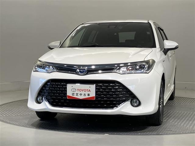 カローラフィールダー ハイブリッドＧ　ダブルバイビー　ＰＣＳ　インテリキー　横滑防止　ミュージックプレイヤー接続可　フルセグＴＶ　ＬＥＤヘッドライト　オートエアコン　ワンオーナー　ＥＴＣ　アルミホイール　キーフリーシステム　サイドエアバッグ　ナビＴＶ（2枚目）