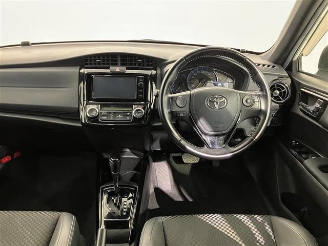 カローラフィールダー ハイブリッドＧ　ダブルバイビー　ＰＣＳ　インテリキー　横滑防止　ミュージックプレイヤー接続可　フルセグＴＶ　ＬＥＤヘッドライト　オートエアコン　ワンオーナー　ＥＴＣ　アルミホイール　キーフリーシステム　サイドエアバッグ　ナビＴＶ（5枚目）