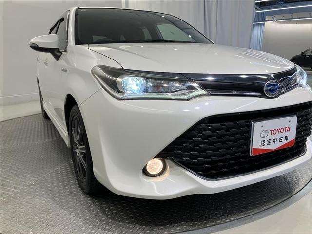 カローラフィールダー ハイブリッドＧ　ダブルバイビー　ＰＣＳ　インテリキー　横滑防止　ミュージックプレイヤー接続可　フルセグＴＶ　ＬＥＤヘッドライト　オートエアコン　ワンオーナー　ＥＴＣ　アルミホイール　キーフリーシステム　サイドエアバッグ　ナビＴＶ（9枚目）