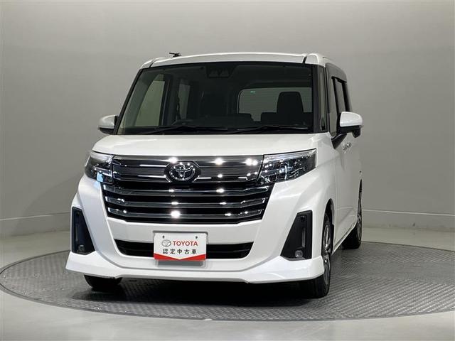 ルーミー カスタムＧ　両側電動ＳＤ　ＬＥＤヘット　バックビューモニター　衝突回避ブレーキ　地デジ　スマートキー　メモリナビ　クルーズコントロール　ＥＴＣ　１オーナー　オートエアコン　アルミホイール　キーフリーシステム　ＰＷ（2枚目）