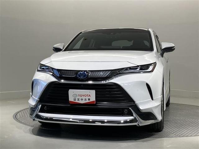 ハリアーハイブリッド Z レザーパッケージ パノラマサンルーフ エアロ 地デジ 横滑防止 Bモニター 革 LEDライト パワーウィンドウ クルコン スマートキ- 助手席エアバック パワーシート エアバッグ オートエアコン ナビTV ETC(2枚目)