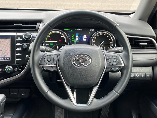 カムリ ＷＳレザーパッケージ　・ＴＲＤエアロ・ＴＲＤドレスアップマフラー・トランクスポイラー・ブラックレザーシート・メーカー装着ナビＴＶ・ＣＤ／ＤＶＤ／Ｂｌｕ－ｒａｙ再生・バックカメラ・前席パワーシート・ＨＵＤ・ＥＴＣ・禁煙車（22枚目）