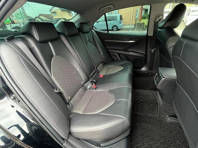 カムリ ＷＳレザーパッケージ　・ＴＲＤエアロ・ＴＲＤドレスアップマフラー・トランクスポイラー・ブラックレザーシート・メーカー装着ナビＴＶ・ＣＤ／ＤＶＤ／Ｂｌｕ－ｒａｙ再生・バックカメラ・前席パワーシート・ＨＵＤ・ＥＴＣ・禁煙車（25枚目）