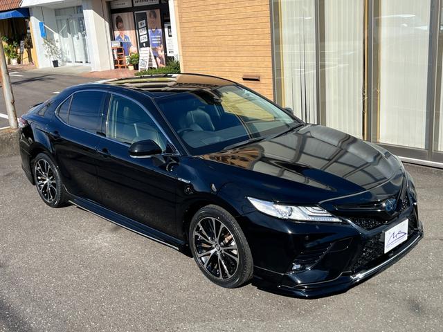 カムリ ＷＳレザーパッケージ　・ＴＲＤエアロ・ＴＲＤドレスアップマフラー・トランクスポイラー・ブラックレザーシート・メーカー装着ナビＴＶ・ＣＤ／ＤＶＤ／Ｂｌｕ－ｒａｙ再生・バックカメラ・前席パワーシート・ＨＵＤ・ＥＴＣ・禁煙車（37枚目）