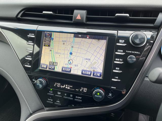 カムリ ＷＳレザーパッケージ　・ＴＲＤエアロ・ＴＲＤドレスアップマフラー・トランクスポイラー・ブラックレザーシート・メーカー装着ナビＴＶ・ＣＤ／ＤＶＤ／Ｂｌｕ－ｒａｙ再生・バックカメラ・前席パワーシート・ＨＵＤ・ＥＴＣ・禁煙車（48枚目）