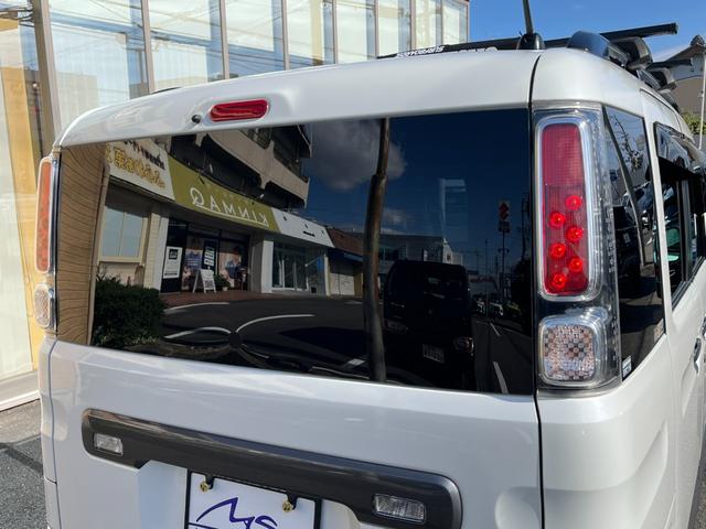 スペーシアギア ハイブリッドＸＺ　純正ナビＴＶ・３６０°全周囲カメラ・両側パワースライド・アルパイン前後ドラレコ付きデジタルインナーミラー・コイルリフトアップ・社外アルミ＆マフラー＆グリル＆シートカバー・ベットキット・ウッドコンビハン（37枚目）