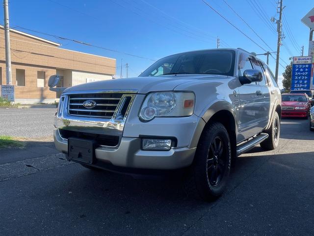 エクスプローラー V8エディーバウアー 社外ナビ/バックモニター/サンルーフ/革シート/パワーシート/ヒッチメンバー/ルーレール/(5枚目)