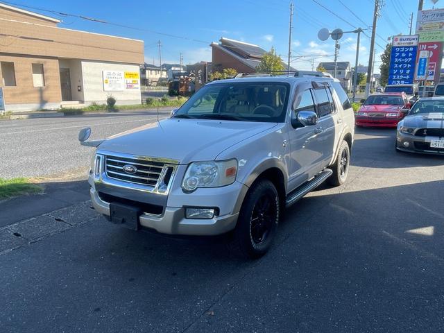 エクスプローラー V8エディーバウアー 社外ナビ/バックモニター/サンルーフ/革シート/パワーシート/ヒッチメンバー/ルーレール/(6枚目)