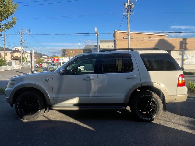 エクスプローラー V8エディーバウアー 社外ナビ/バックモニター/サンルーフ/革シート/パワーシート/ヒッチメンバー/ルーレール/(10枚目)