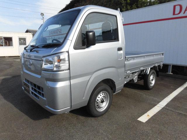 ハイゼットトラック スタンダードSAIIIt スマートアシスト クリアランスソナー CVT車 アイドリングストップ エアコン パワステ ラジオ 届出済未使用車 禁煙車 オートライト Wエアバッグ ABS(7枚目)