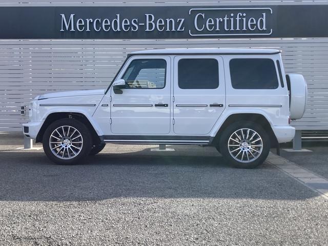 Ｇクラス Ｇ４００ｄ　ＡＭＧライン　２年保証　ワンオーナー　ＡＭＧライン　マヌファクチャープログラム　ボディ同色スペアタイヤリング　ラグジュアリーＰ　アダプティブダンピング　レーダーセーフティ　ブルメスター　シートベンチレーション（3枚目）