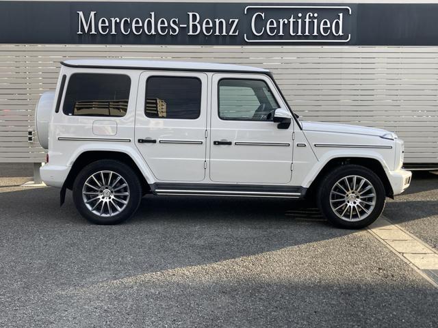 Ｇクラス Ｇ４００ｄ　ＡＭＧライン　２年保証　ワンオーナー　ＡＭＧライン　マヌファクチャープログラム　ボディ同色スペアタイヤリング　ラグジュアリーＰ　アダプティブダンピング　レーダーセーフティ　ブルメスター　シートベンチレーション（4枚目）