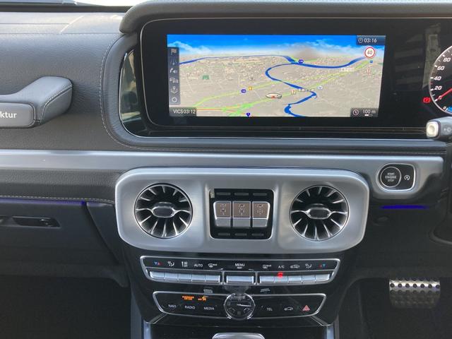 Ｇクラス Ｇ４００ｄ　ＡＭＧライン　２年保証　ワンオーナー　ＡＭＧライン　マヌファクチャープログラム　ボディ同色スペアタイヤリング　ラグジュアリーＰ　アダプティブダンピング　レーダーセーフティ　ブルメスター　シートベンチレーション（9枚目）